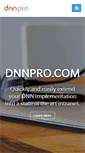 Mobile Screenshot of dnnpro.com